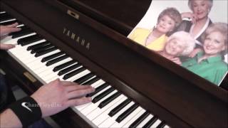 ♫ The Golden Girls Theme Song Piano Cover Thank You For Being A Friend ♫ [upl. by Adiol]