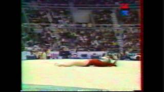 Svetlana BOGINSKAYA BLR floor  1995 Sabae worlds AA [upl. by Starobin]