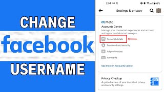 How To Change Facebook Name 2024 EASY GUIDE [upl. by Greta]