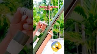 bamboo Handmade airgun super presume bamboocrafts bamboo diy viralvideo shorts slingshot [upl. by Eiram745]