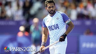 Harmanpreet strikes twice powers India mens field hockey to bronze  Paris Olympics  NBC Sports [upl. by Mairim]