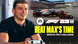 F1® 23  Beat Max Verstappen at the Mexican Grand Prix  Pro Challenge [upl. by Egdirdle]