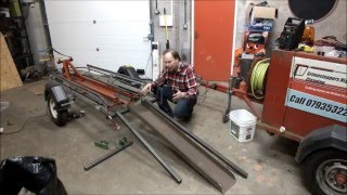 How To Build A Motorcycle Transporter Trailer Part 3 [upl. by Mallorie]