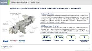 Regal Rexnord RRX Q3 2024 Earnings Presentation [upl. by Matland151]