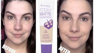 Rimmel Stay Matte Foundation Review [upl. by Myke876]