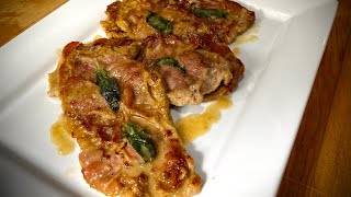 Veal Saltimbocca w Pan Sauce [upl. by Nennarb]