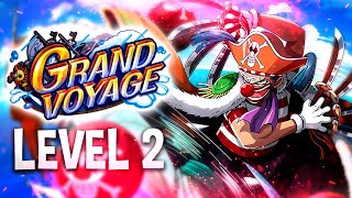 LEVEL 2 Grand Voyage vs ★10 Buggy ONE PIECE Treasure Cruise [upl. by Cirenoj]