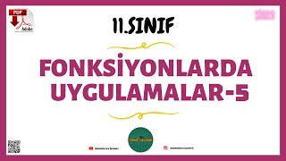 FONKSİYONLARDA UYGULAMALAR5  Parabol3  11Sınıf Matematik Konu Anlatımı 20202021 [upl. by Jamey]