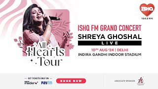 Shreya Ghoshal Live Concert Delhi 2024  All Hearts Tour [upl. by Acissey]