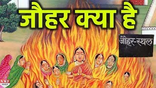 Jauhar पर पूरी जानकारी ले लीजिए फिर Padmavati के विवाद में कूदिएगा [upl. by Laerdna]