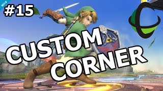 CUSTOM CORNER Link Episode 15  Super Smash Bros Wii U [upl. by Camarata752]