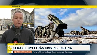 Så nära är invasionen av Ukraina – senaste nytt i Utrikeskollen  Nyhetsmorgon  TV4 amp TV4 Play [upl. by Ynatil]