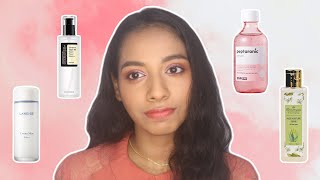 Toners and Essences for Dry Acne Prone Skin  Review [upl. by Mufinella]