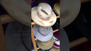 How to make the summer straw hats for stetson hats [upl. by Marsden]