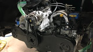 VW Bus  Subaru Swap  Engine Does it Fit   Episode 5 [upl. by Lory]