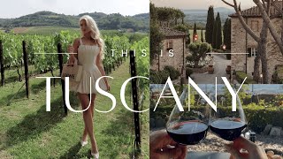 Tuscany Travel Vlog  Antinori Winery Tour Castello La Leccia amp Florence [upl. by Blasius]