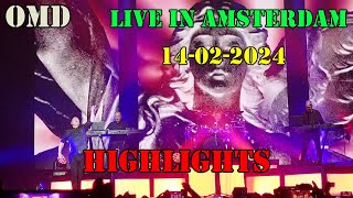 OMD  Live in Amsterdam  concert highlights 02142024 [upl. by Gariepy]