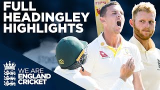 Full Test Highlights  England v Australia  Headingley Test  Third Specsavers Ashes Test 2019 [upl. by Ennahtur]