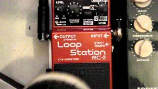 Loop Station RC2 da Boss [upl. by Mihar]