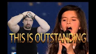 Angelina Jordan  Song For A REACTION I CANT THIS IS [upl. by Anhoj740]