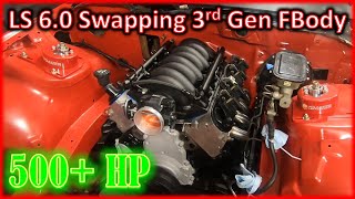 LS SWAPPING 3rd Gen FBody Trans AM [upl. by Tengler]