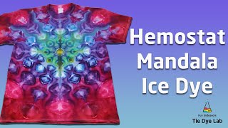 Tie Dye Designs Hemostat Mandala An Otten Alien [upl. by Kneeland]