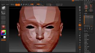 How to creat blend shapes in zbrush [upl. by Tinya]