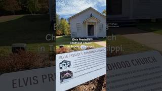 Elvis Presleys Childhood Church in Tupelo MS elvispresley tupelo elvissongs [upl. by Bloxberg495]