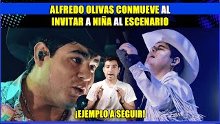 AlfredoOlivas conmueve al invitar a niña al escenario👏🏼 ¡Ejemplo a seguir🙏 [upl. by Almeeta]