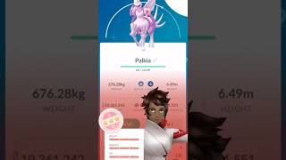 💯100 IV Origin Palkia CAUGHT In Pokemon Go💯 shorts pokemon [upl. by Esiuol]