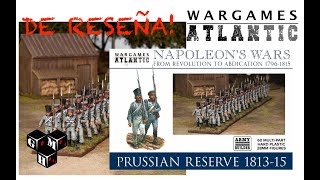 De Reseña PRUSSIAN RESERVE 181315 Wargames Atlantic español [upl. by Atalante]