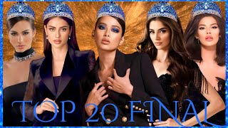 Miss universe 2023 TOP 20 FINAL 👑 [upl. by Minica]