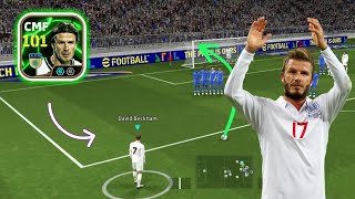 david beckham efootball 2025 gameplay amp Goals [upl. by Atilam]