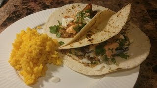 Pan Seared Fish Tacos [upl. by Aratahc]