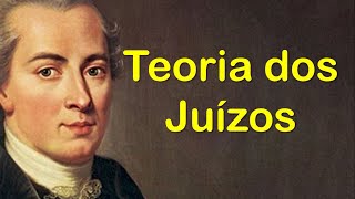 Teoria dos Juízos de Immanuel Kant [upl. by Nonnel]