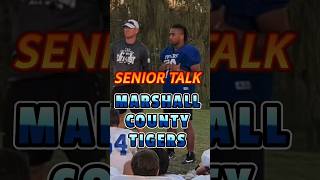 SENIOR TALK MARSHALL COUNTY FOOTBALL TUESDAY ROUND 2 PLAYOFFS 2024 seniortalk inthegamewithdoc [upl. by Dunston179]