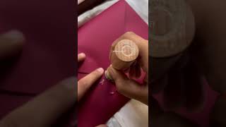 How To Make A Wax Seal  Wax Sealing Tutorial  Wax Sealing Process  Wax Seal Stamping [upl. by Essirahc]