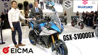 2024 Suzuki GSX S1000GX Presentation at EICMA 2023 [upl. by Eiuqnimod]