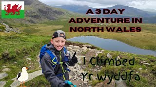 Snowdon Up the Llanberis Path and down the Rangers Path ⛰️ Snowdonia National Park🏔️ Part 1 [upl. by Kcinimod]