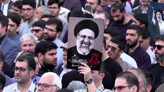 Iran President Raisis memorial muted amid public discontent  REUTERS [upl. by Mikiso]