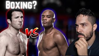 Anderson silva vs cheal sonnen 3 in boxing  news reaction  MMA amp UFC news [upl. by Eniamart190]