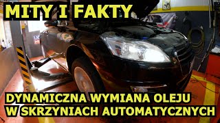 Dynamiczna wymiana oleju w automatycznej skrzyni  Andrzeja MOTO Świat 2 [upl. by Corwun]