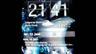 HTC Legend rooted with Live Wallpapers 3D Gallery amp Rodriguezstyle ROM 2010 [upl. by Zetnas]