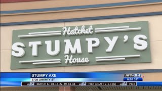 Stumpys Hatchet House to open Sunday [upl. by Niccolo]