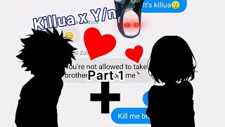 Hunter X Hunter meets Yn  Killua x Yn  Part 1 of Yn Harem  HxH Chats  Zarina Wolf [upl. by Ruskin55]