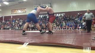 Wrestling  Sectionals 232018 [upl. by Kaehpos236]