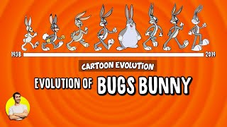 Evolution of BUGS BUNNY  80 Years Explained  CARTOON EVOLUTION [upl. by Nocaed]