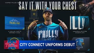 Phillies debut new City Connect uniforms  Heres what fans think [upl. by Adok]