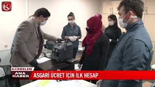 Kardelen TV  ASGARİ ÜCRET İÇİN İLK HESAP [upl. by Carlo]