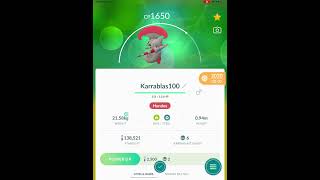 Evolving 100 Karrablast into 100 Escavalier  Pokémon Go shorts [upl. by Nelleyram]